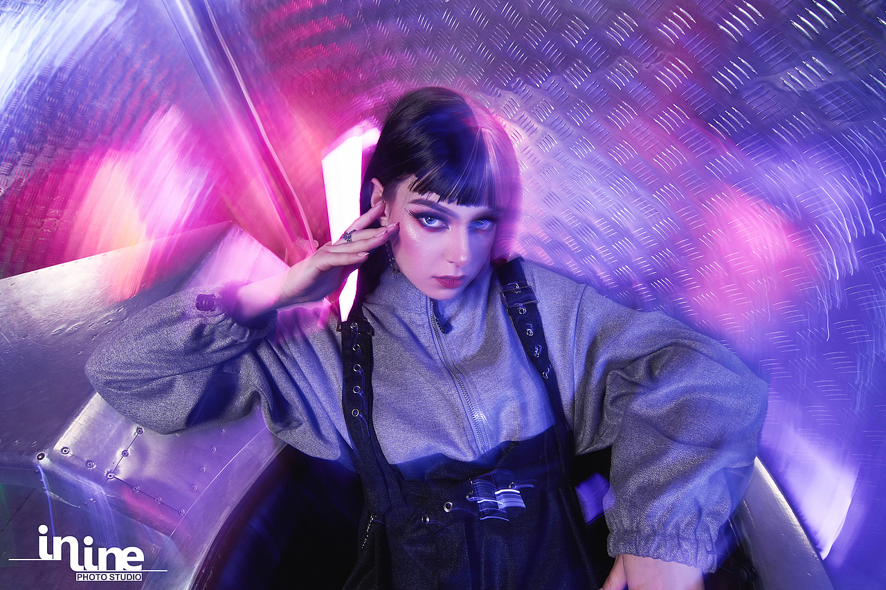赛博朋克 INLINE✖️MK（图ZMjk4NDAzMTE2） - 时尚/艺术摄影 - 站酷设计师inline_studio原创素材 - 站酷ZCOOL