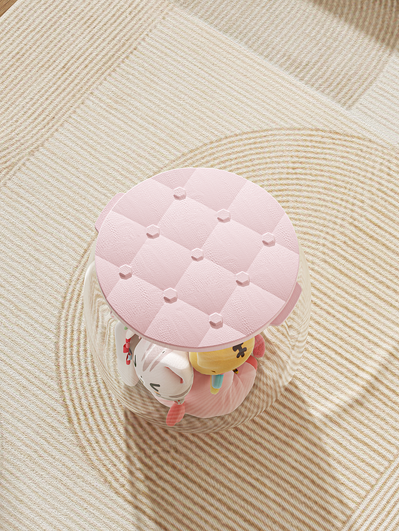 收纳桶渲染+收纳桶玩具桶详情页