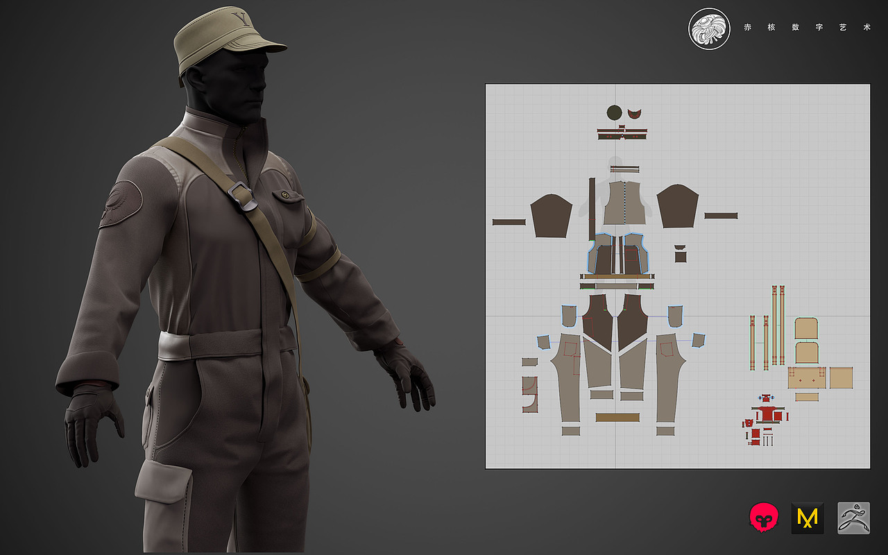 【赤核第十期】布料解算专项训练作品展示-第四弹