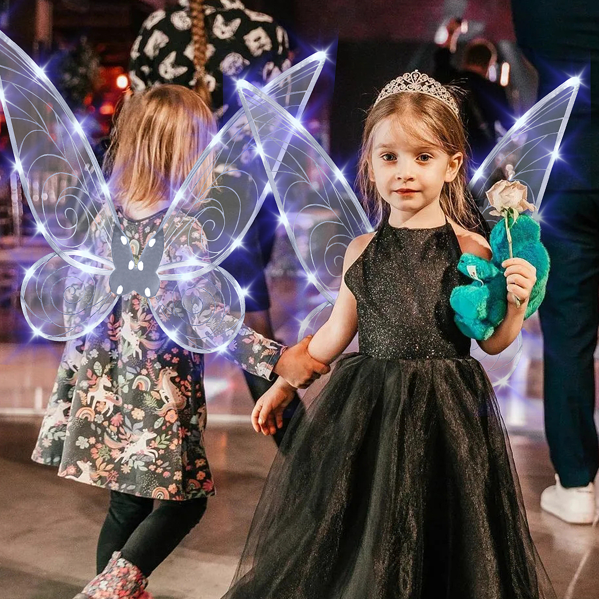 LED带灯蝴蝶翅膀 亚马逊主图 A+ 视频