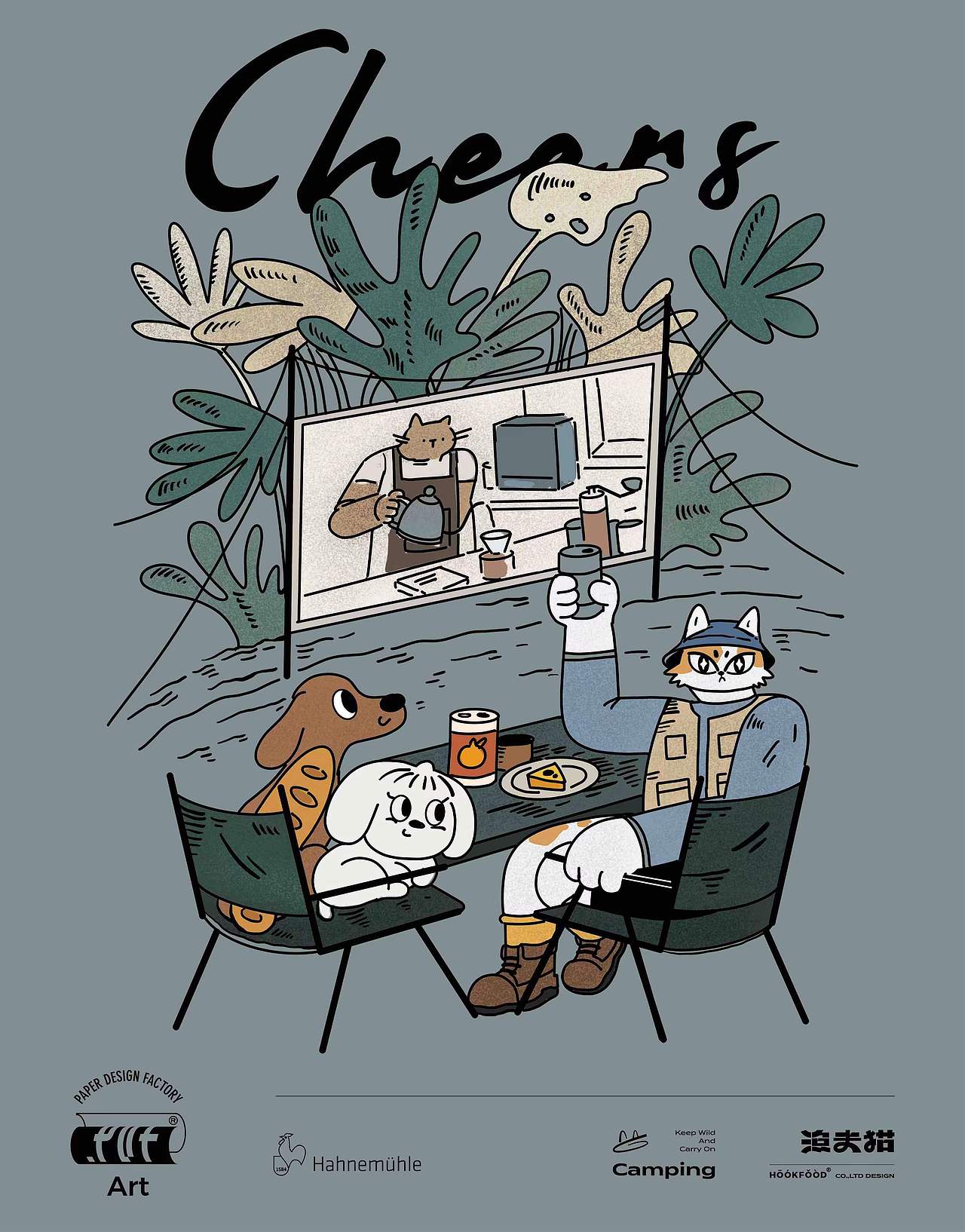 HOOKCAT 系列插画（图ZMzA0MjIwNzgw） - 商业插画 - 站酷设计师水母咪原创素材 - 站酷ZCOOL