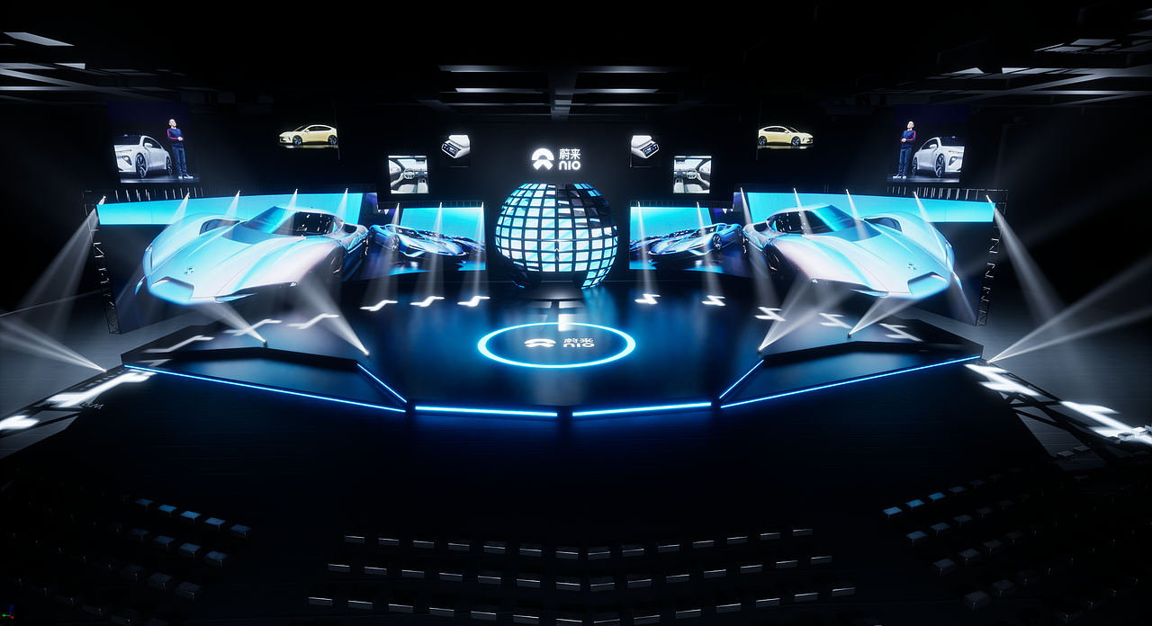 蔚来汽车et5上市发布会最终效果图_尖椒炒蛋-站酷zcool
