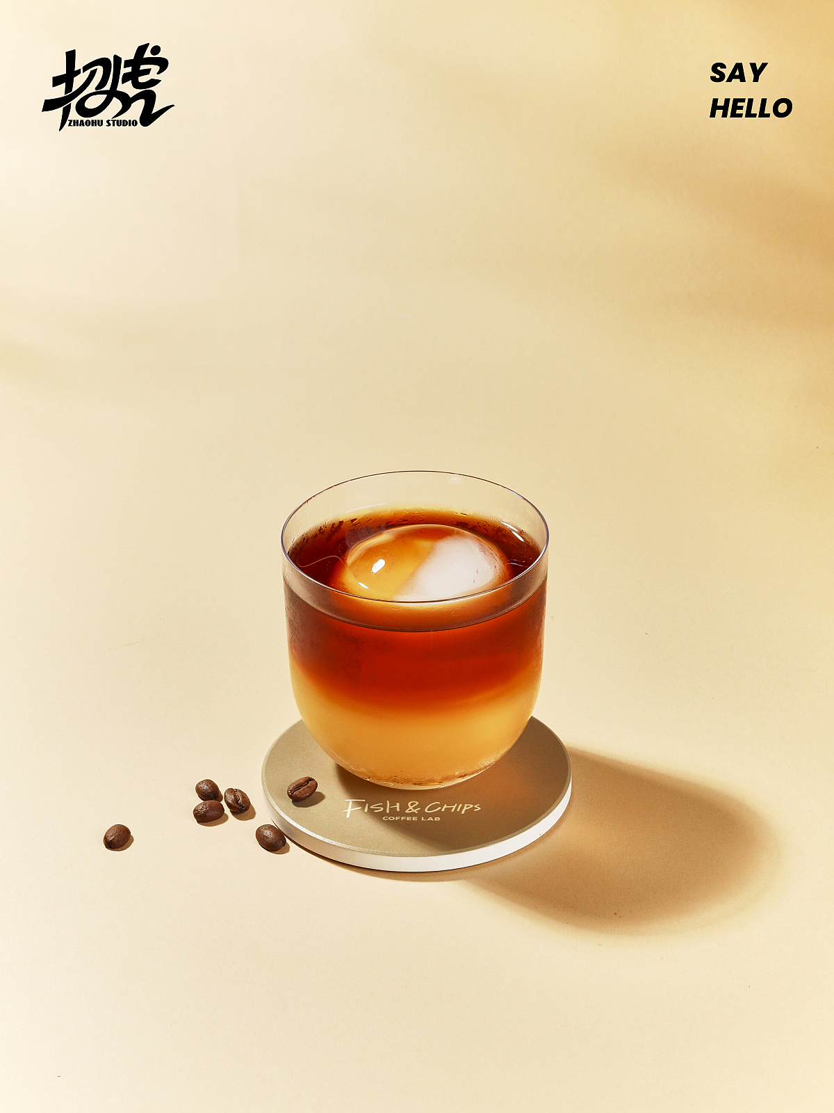 饮品摄影｜招虎视觉xFish&Chips咖啡拍摄（图ZMzcwMzQ0MTA4） - 美食摄影 - 站酷设计师招虎视觉原创素材 - 站酷ZCOOL