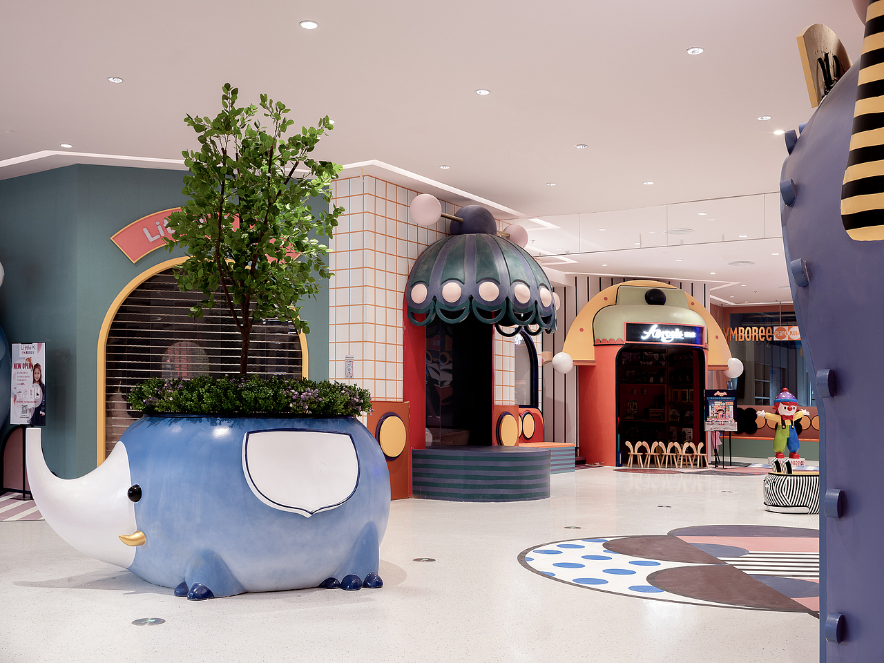 昆山 万象汇儿童主题公区设计 | 唯想国际X+Living（图ZMzI1Nzg0ODcy） - 商业空间设计 - 站酷设计师李想_唯想国际原创素材 - 站酷ZCOOL