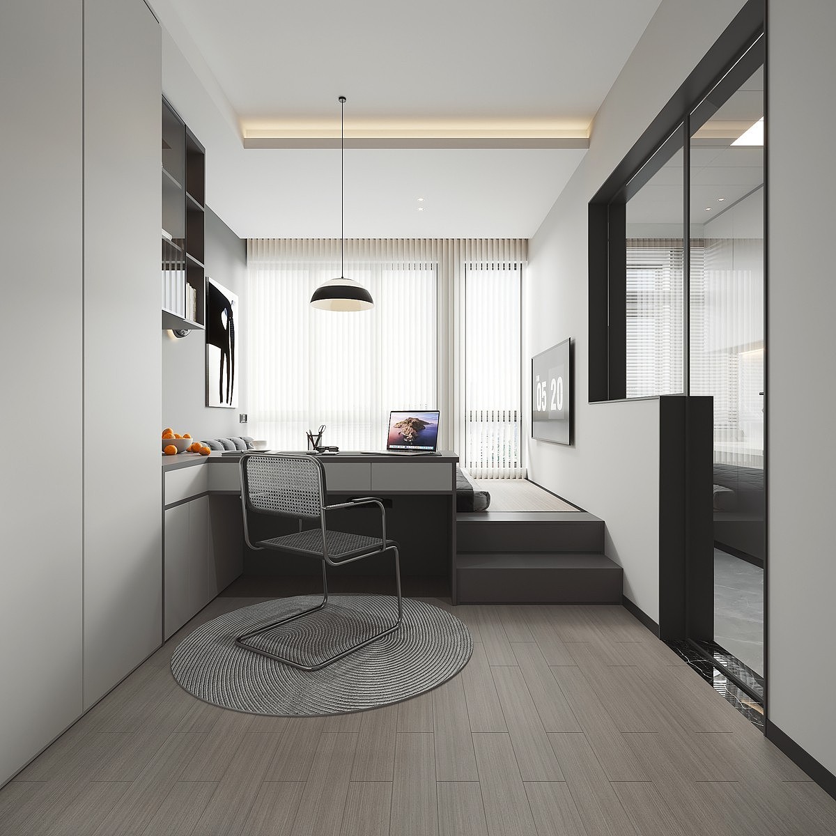 卧室（图ZMzMxNTAyNTIw） - 商业空间设计 - 站酷设计师效果图小芳原创素材 - 站酷ZCOOL