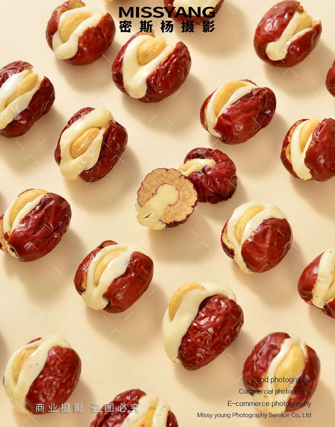 腰果奶芙泡枣|电商美食摄影|枣仁坚果拍摄×郑州密斯杨（图ZMzUyNjQ5Njg0） - 美食摄影 - 站酷设计师密斯杨摄影原创素材 - 站酷ZCOOL