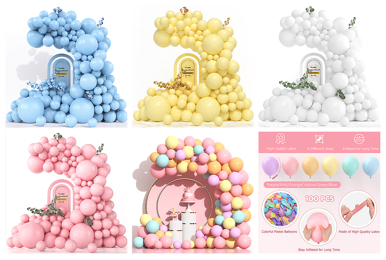 Amazon平台电商作品-派对产品系列