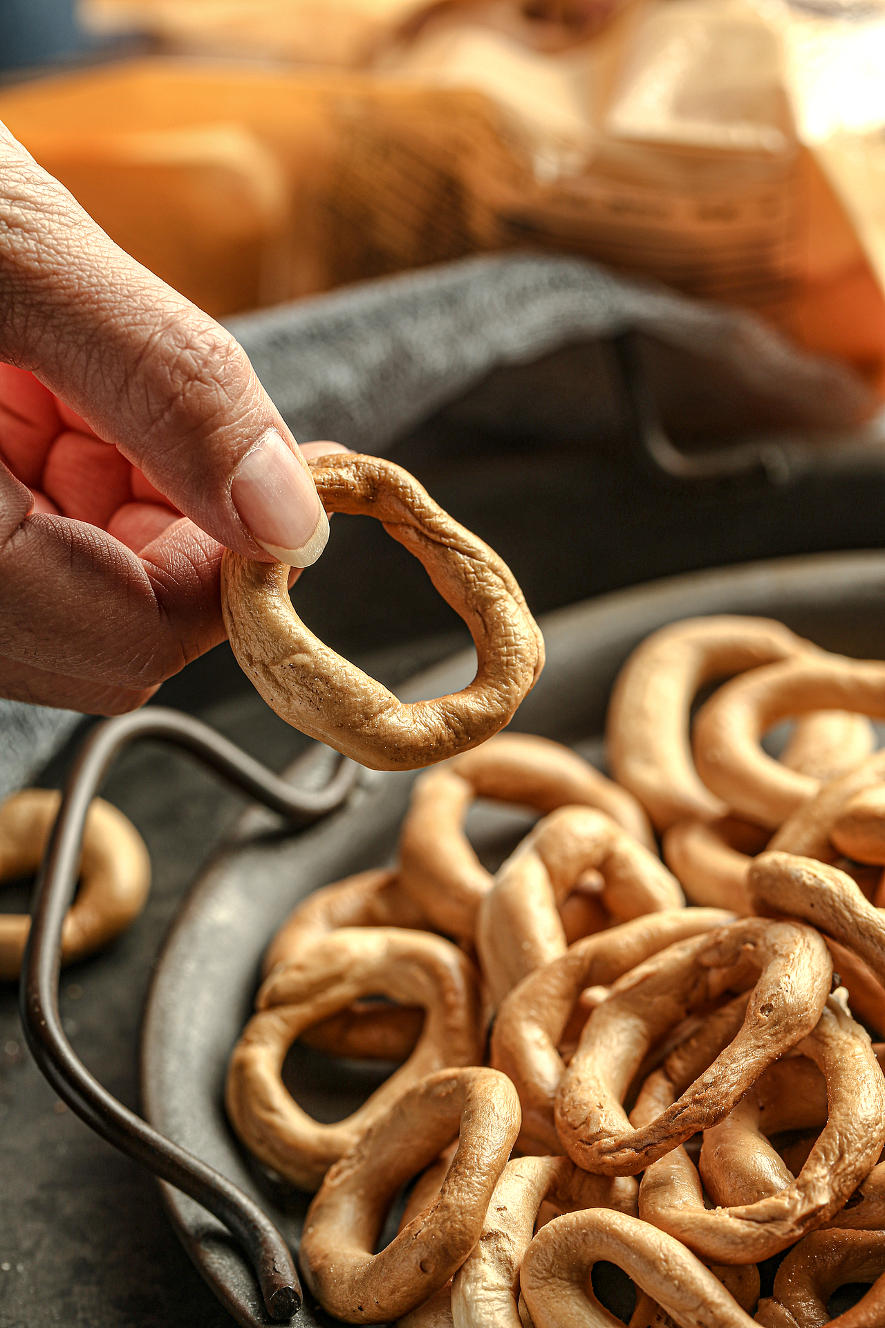 苏生克俄式面包圈小零食