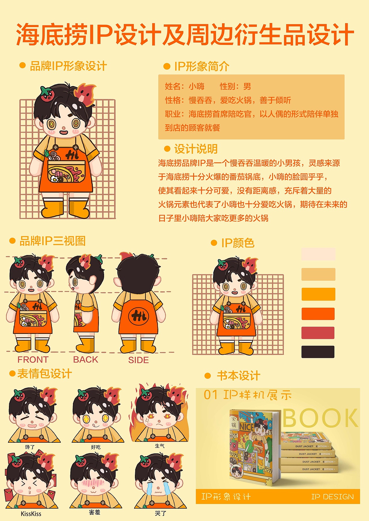 海底捞IP（图ZMzI4MzAxNTAw） - IP形象 - 站酷设计师小怪爱吃双吉士原创素材 - 站酷ZCOOL