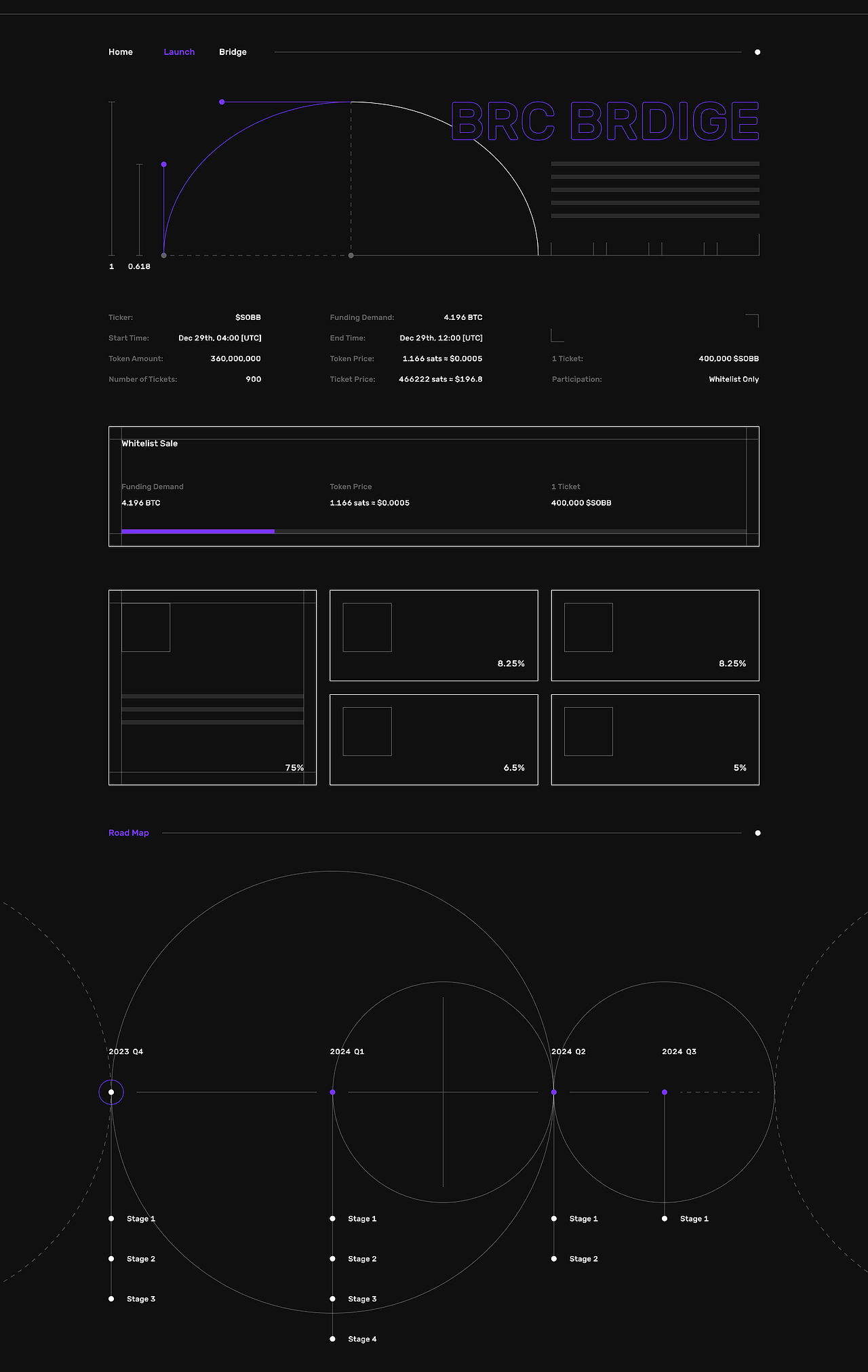 Web3.0 Project: BRC Cross-chain Web Design