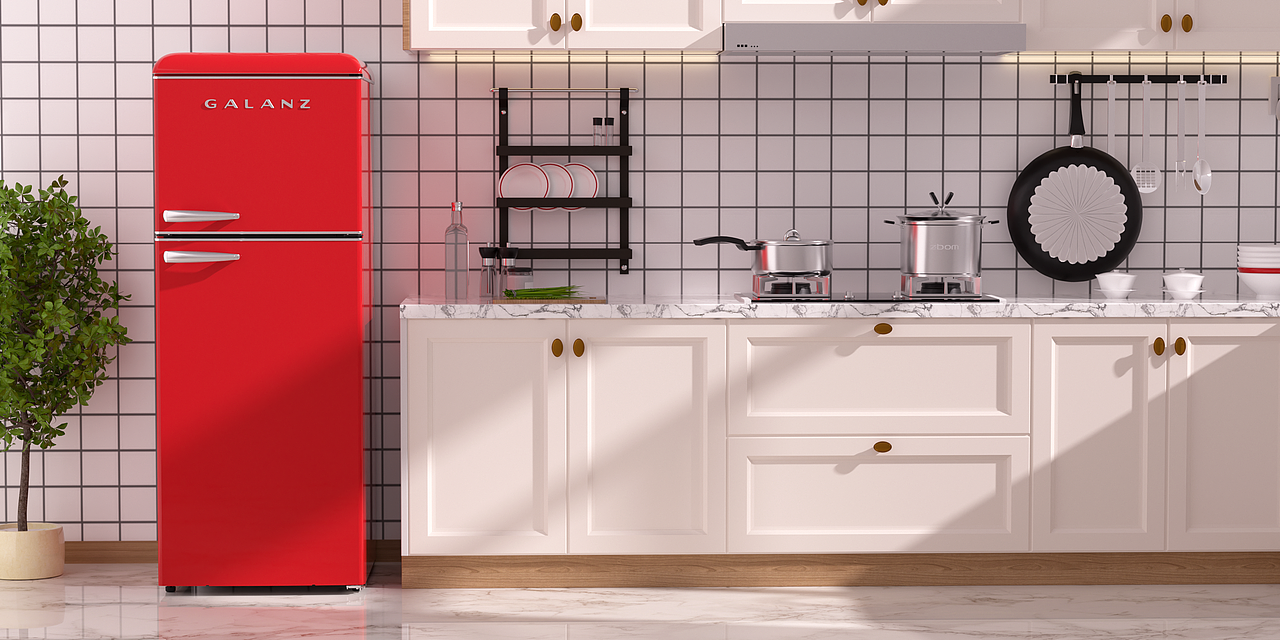 2022 暖调 家电场景 渲染