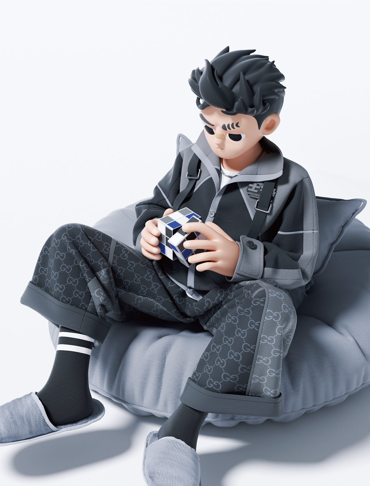 [士气集团]-Mohai “墨海”IP形象设计（图ZMzQzMjgzNzI4） - 人物/生物 - 站酷设计师SQHair原创素材 - 站酷ZCOOL