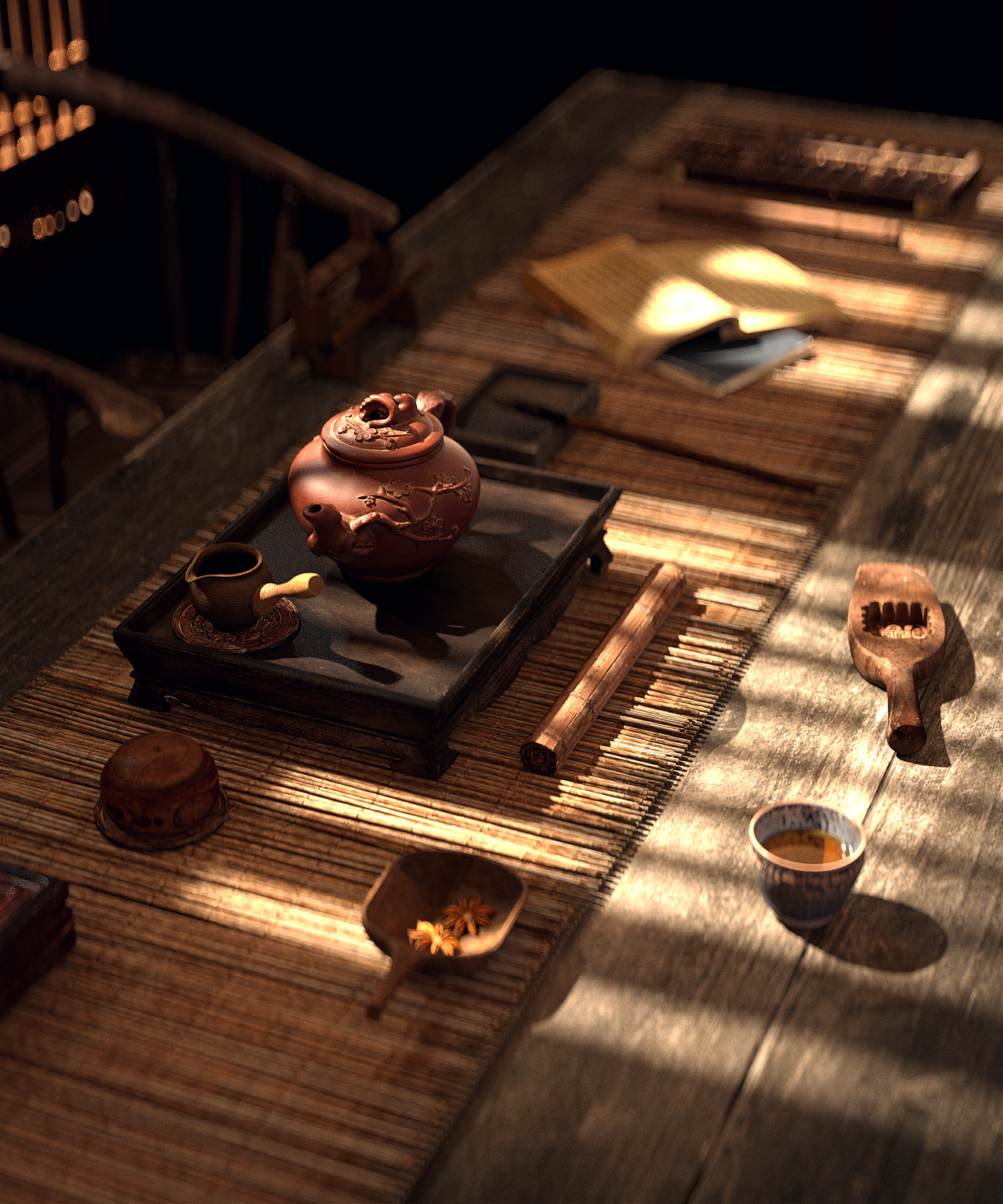 茶具静物渲染（图ZMzUwOTQ0ODU2） - 产品 - 站酷设计师KiKi齊原创素材 - 站酷ZCOOL