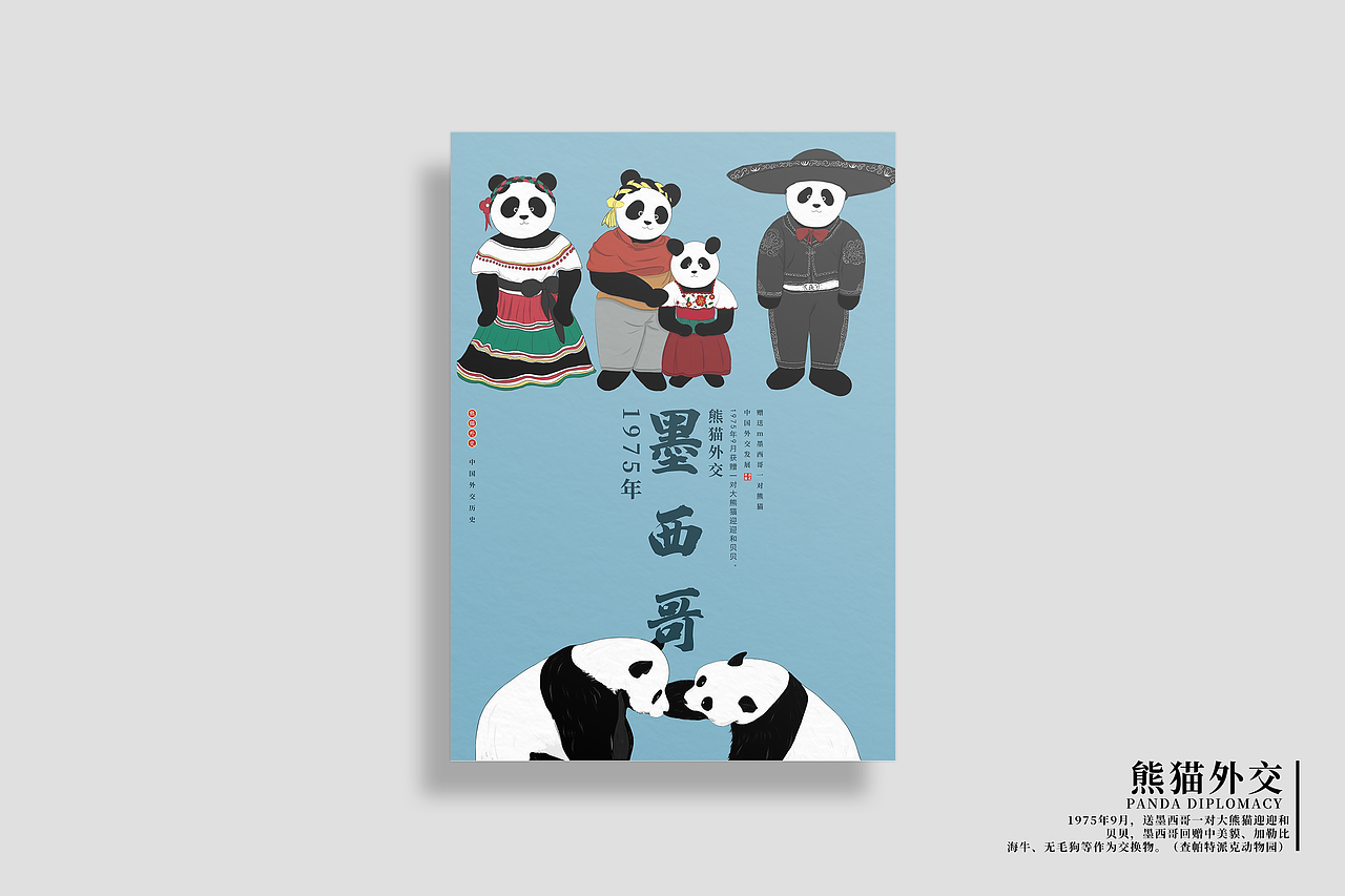 熊猫外交历史（图ZMjk5Mzg3MDky） - 海报 - 站酷设计师Z14376229原创素材 - 站酷ZCOOL