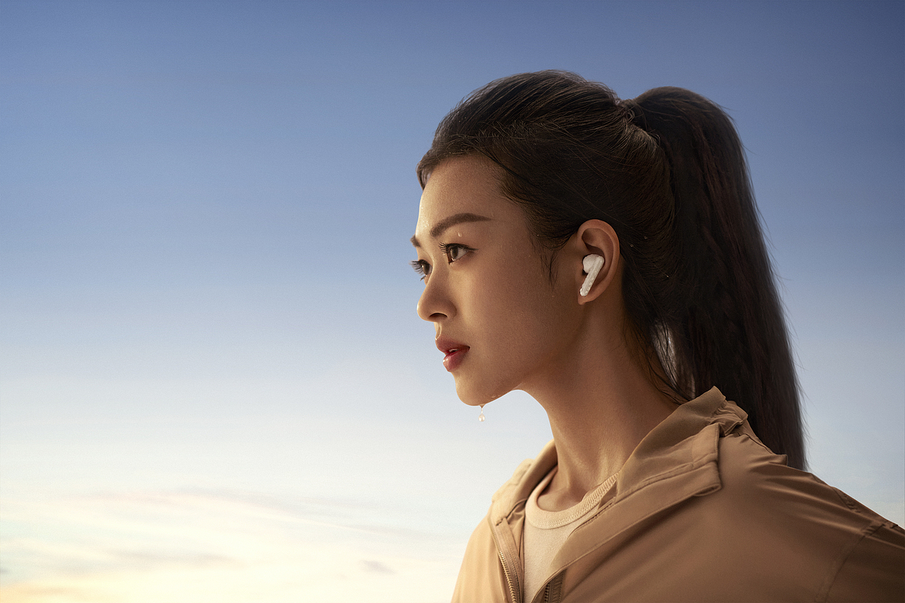 OPPO x 时金 | OPPO ENCO AIR 2 电商海报（图ZMzE1OTUwMzU2） - 产品摄影 - 站酷设计师时金文化原创素材 - 站酷ZCOOL