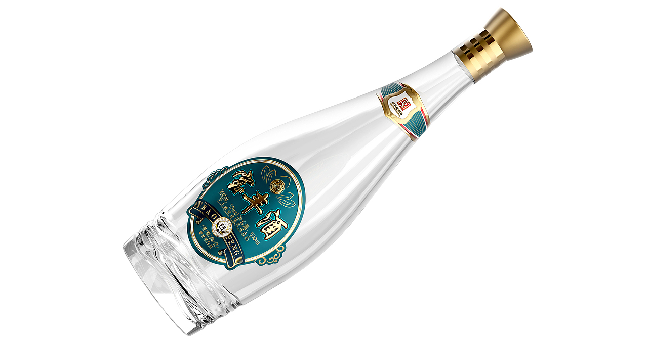 宝丰-光瓶酒（图ZMzQ3NDEyNzQ0） - 包装 - 站酷设计师红鹿创意原创素材 - 站酷ZCOOL