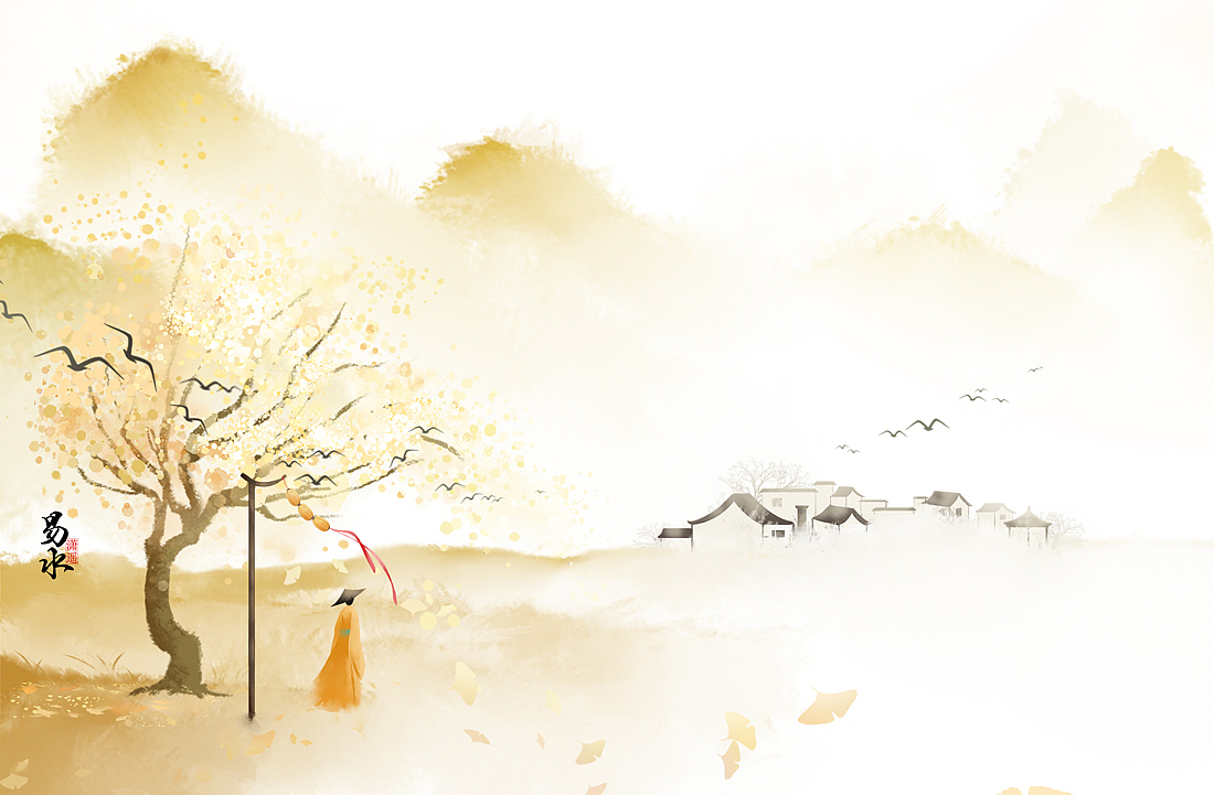 古风风景插画合集