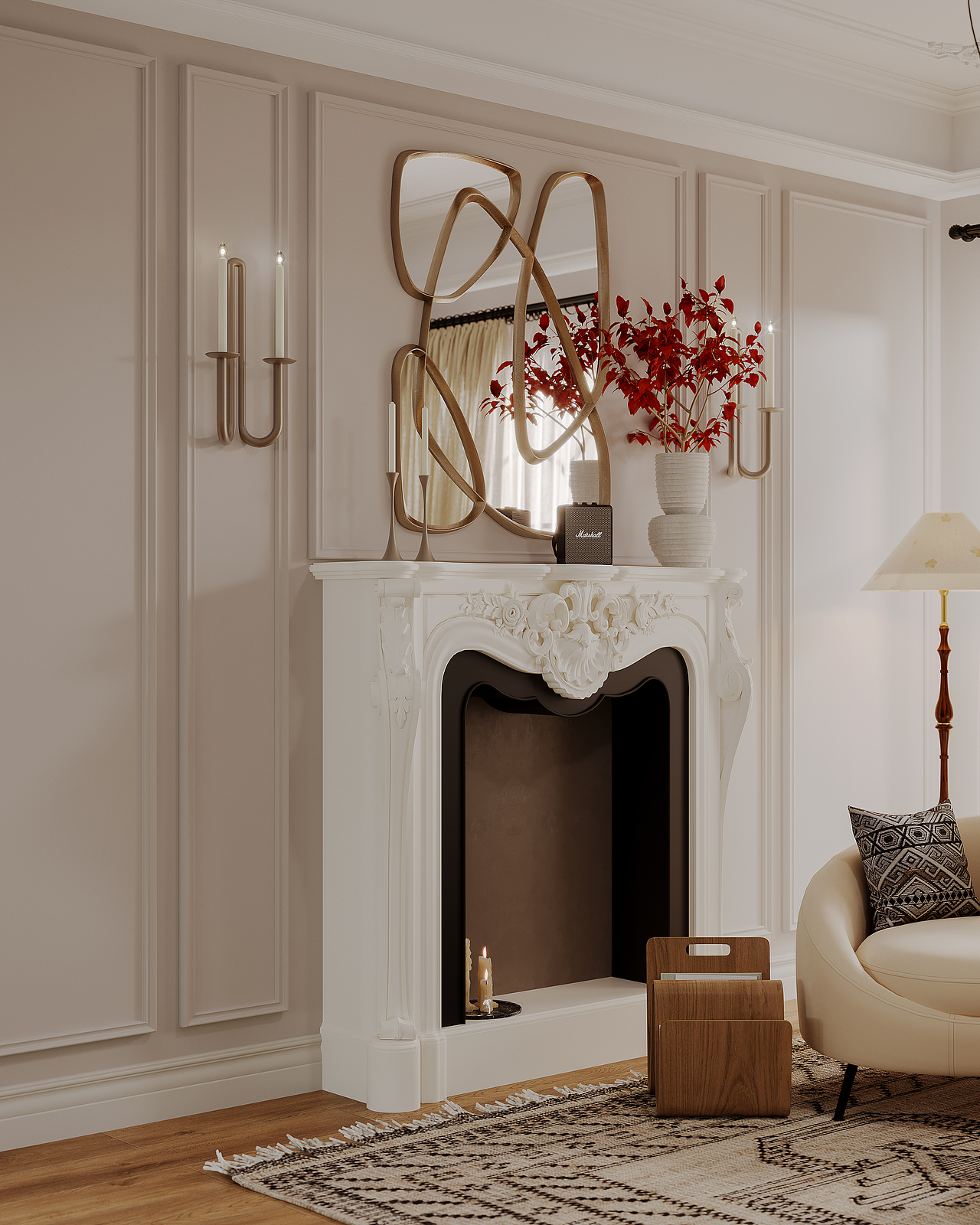 法式奶油（图ZMzM3ODkyMDMy） - 家装设计 - 站酷设计师好效之图原创素材 - 站酷ZCOOL