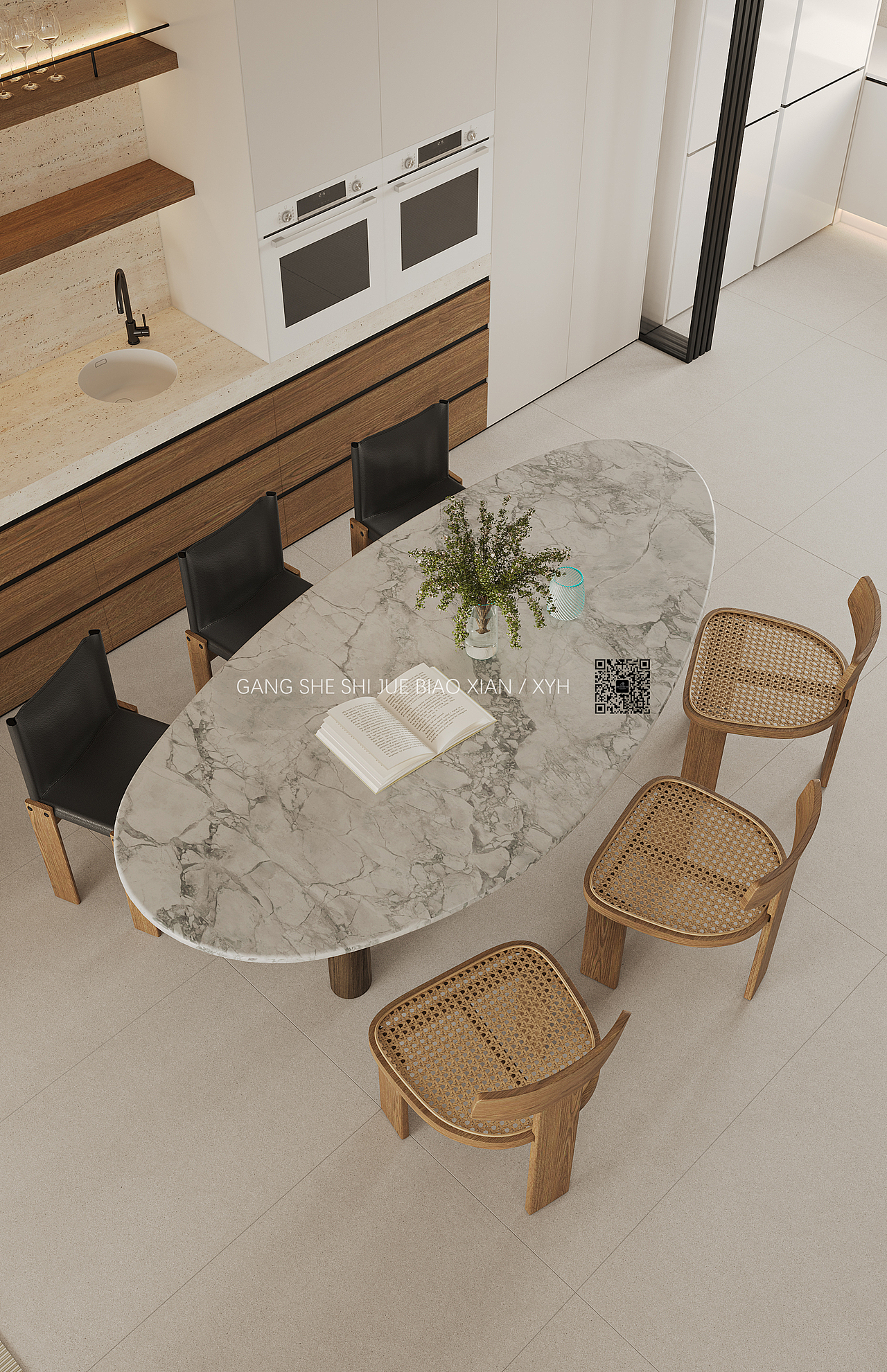 冈舍效果图表现-2024.3.9（图ZMzY1NjE0ODEy） - 家装设计 - 站酷设计师冈舍表现一小豪原创素材 - 站酷ZCOOL