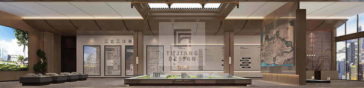 新中式售楼处设计:以物映心,风雅自现!