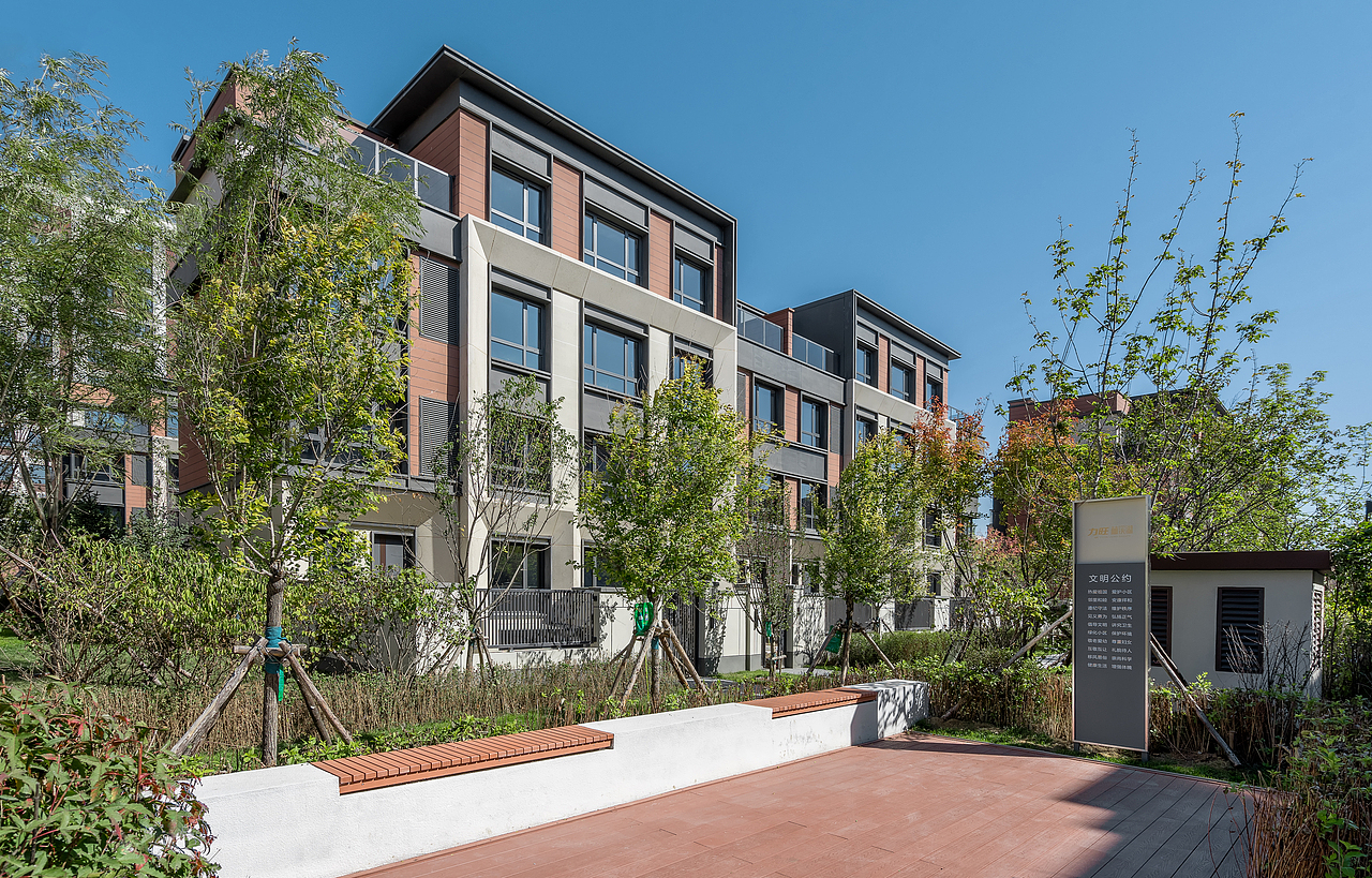 【建筑环境摄影】长春力旺林溪湖住宅园区建筑景观