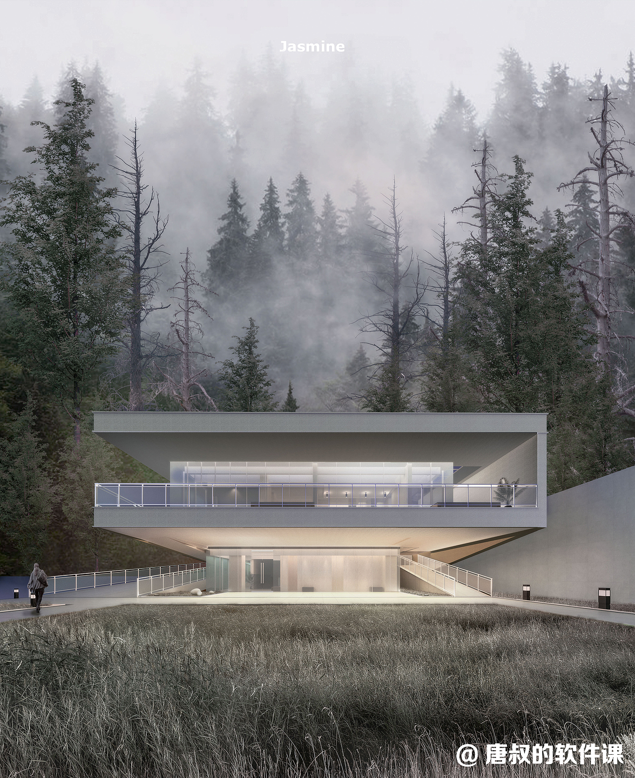 City Center—写实渲染效果图（图ZMzMwMjM5NTY0） - 建筑设计 - 站酷设计师唐叔的软件课原创素材 - 站酷ZCOOL