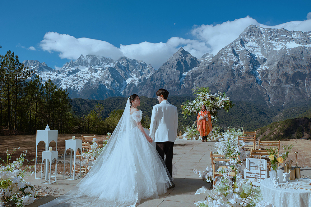 白首之约,雪域见证——雪山样片