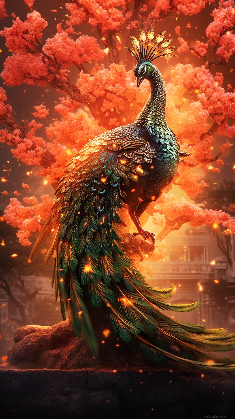 中国古代神兽系列-凤凰（图ZMzQ0ODM1MjI4） - 创作习作 - 站酷设计师艺舟1014原创素材 - 站酷ZCOOL