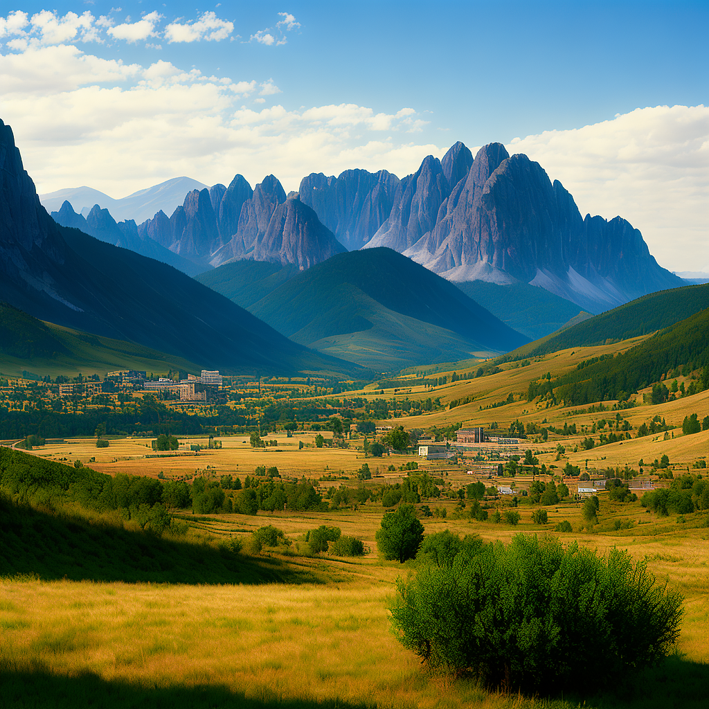 AI风景图片集人文历史地域文化地方旅游景区