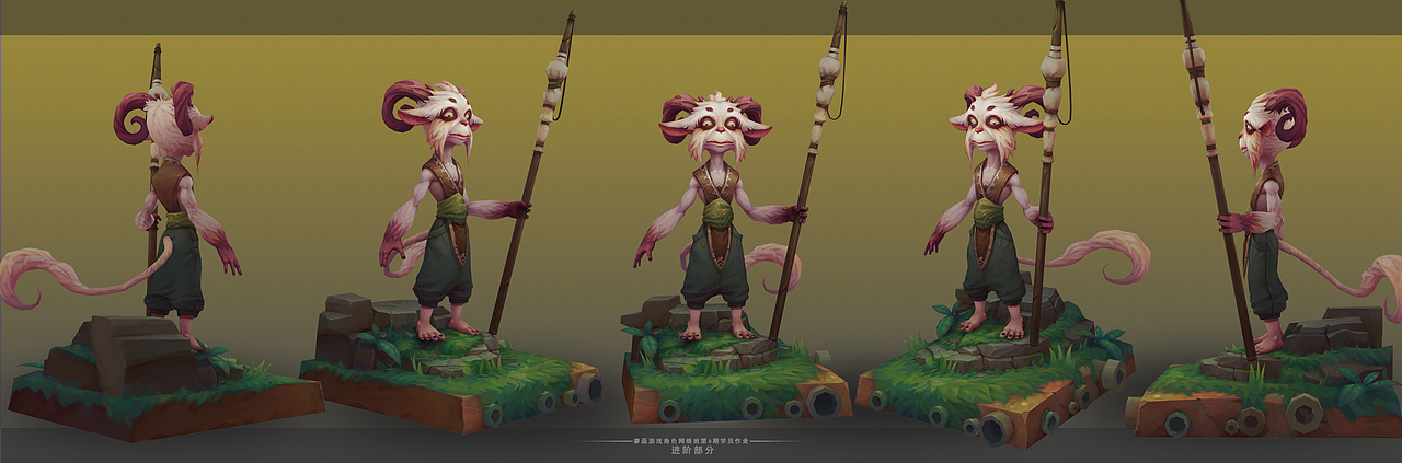 廖磊3D角色网络班第六期作品选集1