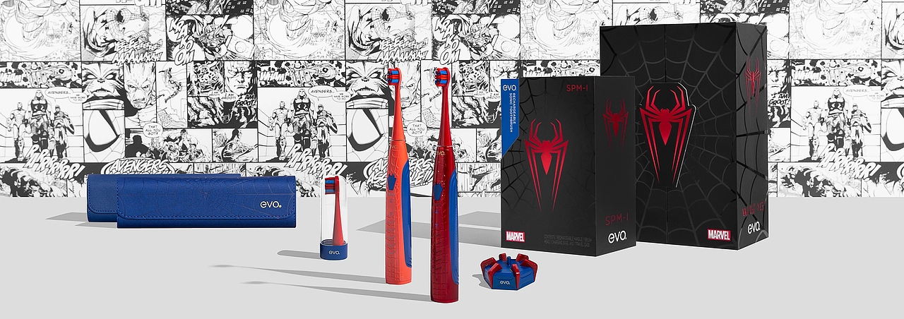 漫威 蜘蛛侠电动牙刷（图ZMzQ3OTc5ODI4） - 电子产品 - 站酷设计师seagullworks原创素材 - 站酷ZCOOL