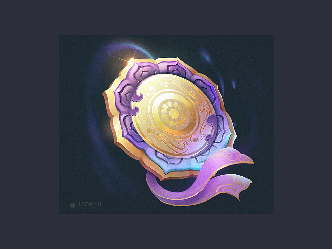 【JACK游戏UI】二次元、欧美风界面logo手绘交互设计