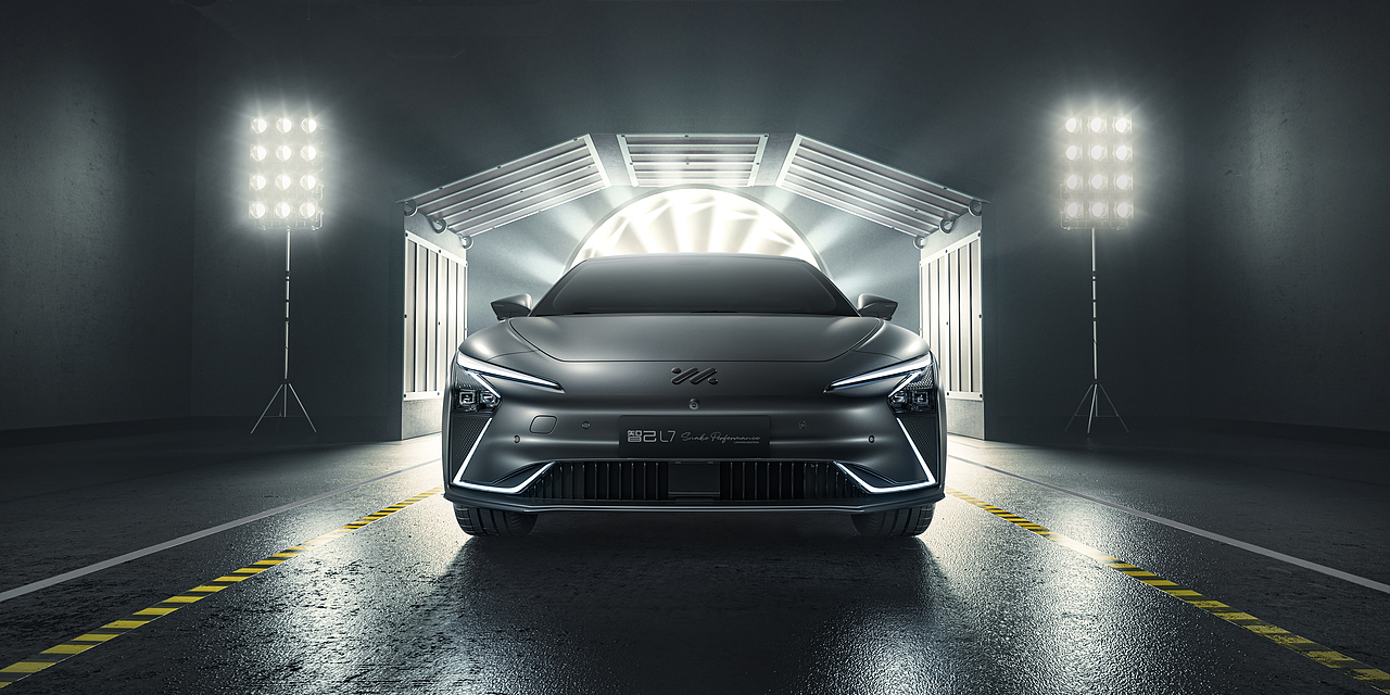 智己L7 SnakePerformance车型官方宣传平面-暗夜系列