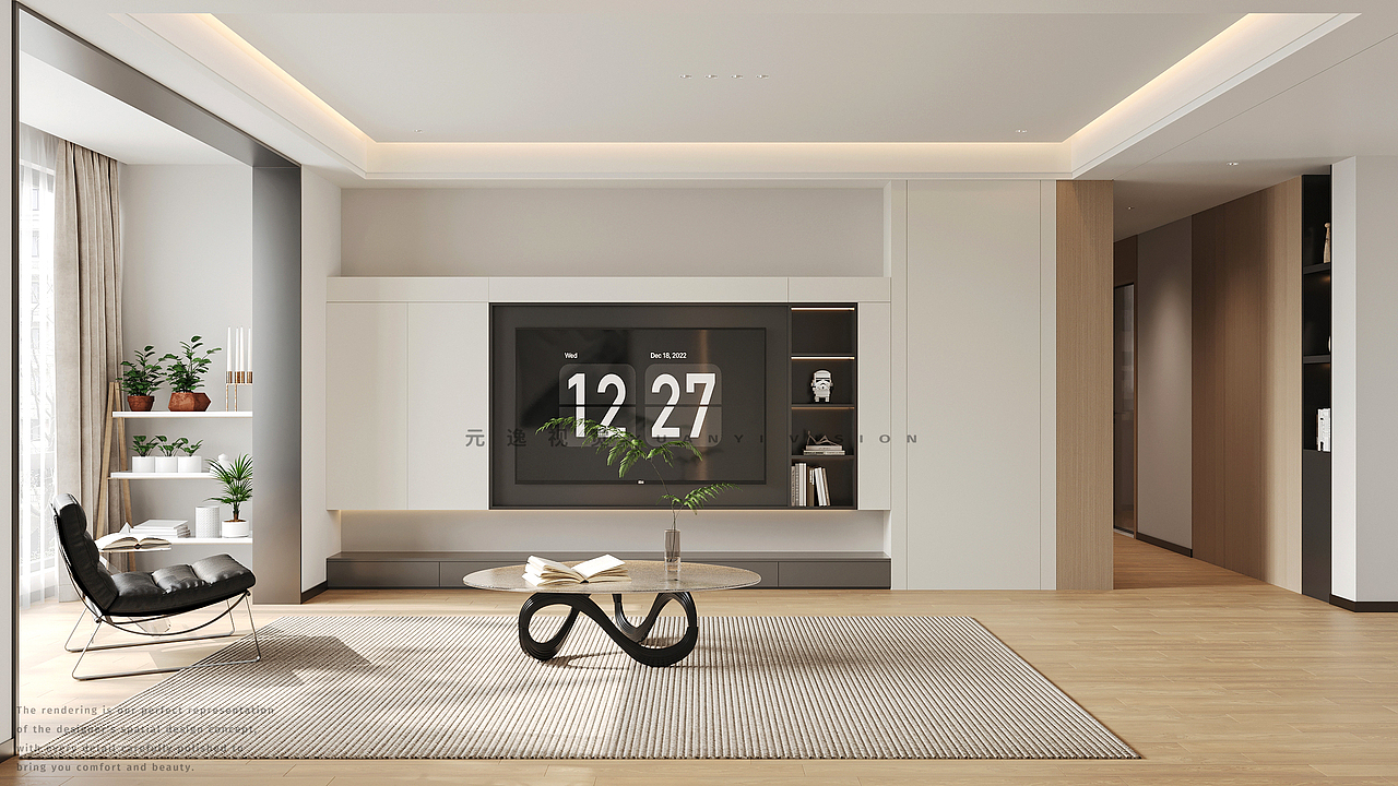 家装丨现代客餐厅