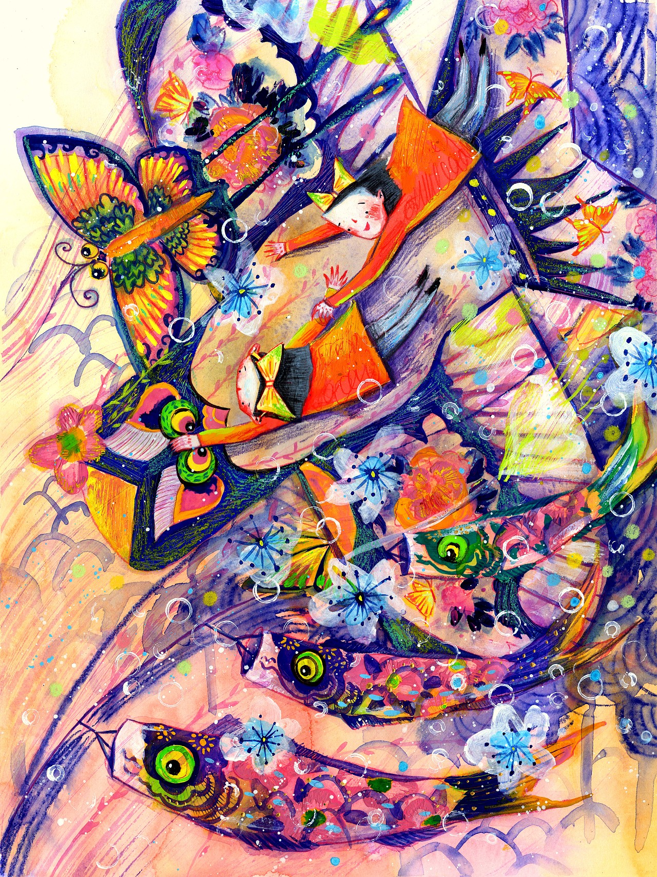 《万物繁花》佟彤个人插画展(系列作品篇)(图ZMzY5MjEyMDI4) - 艺术插画 - 站酷设计师佟彤ART原创素材 - 站酷ZCOOL
