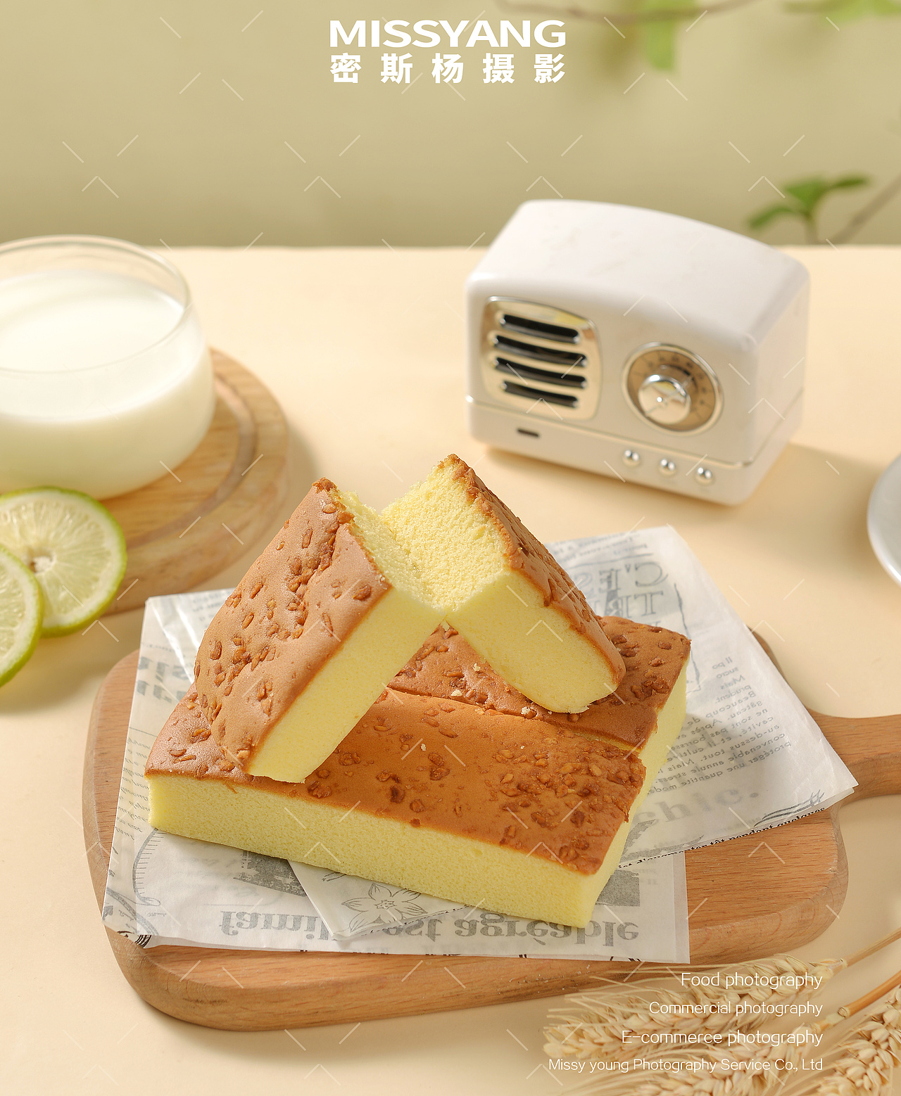 椰香面包|美食摄影|电商产品拍摄|零食摄影×郑州密斯杨