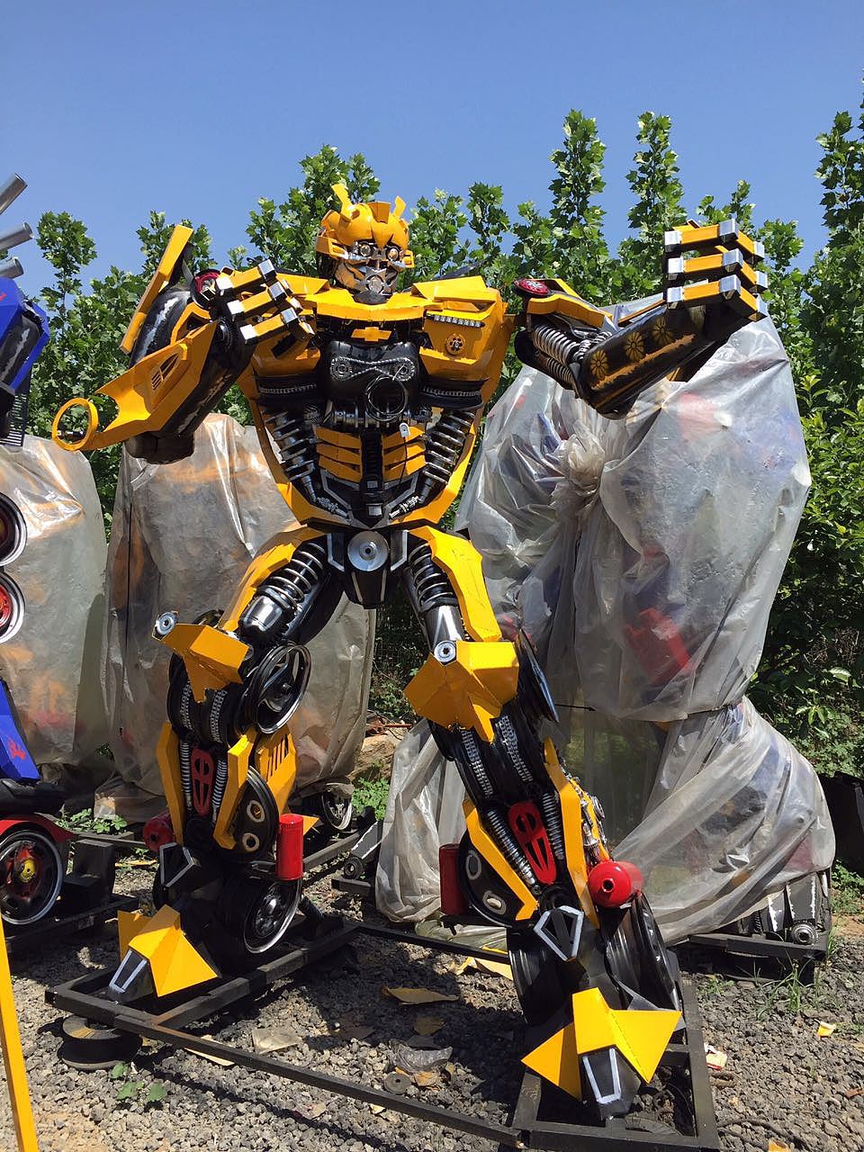 一家做变形金刚的工厂大黄蜂变形金刚出租变形金刚租赁