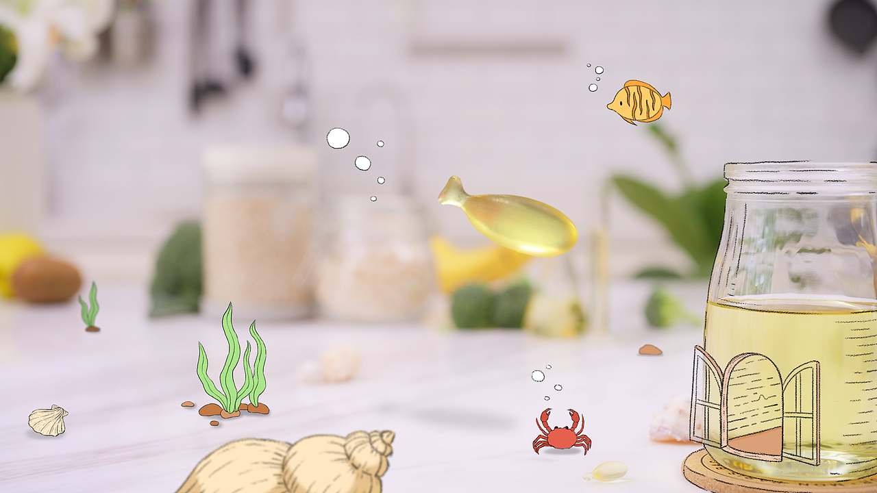 营养君植物基藻油DHA-实拍+动画（图ZMzQyMTU2MzQw） - 短片 - 站酷设计师JIDONG_STUDIO原创素材 - 站酷ZCOOL
