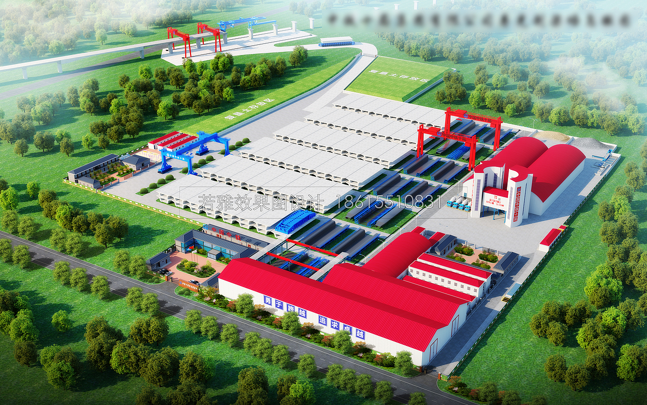 制梁场 预制梁场 梁场（图ZMzU5Nzc3ODA0） - 建筑/空间 - 站酷设计师若雅图像原创素材 - 站酷ZCOOL