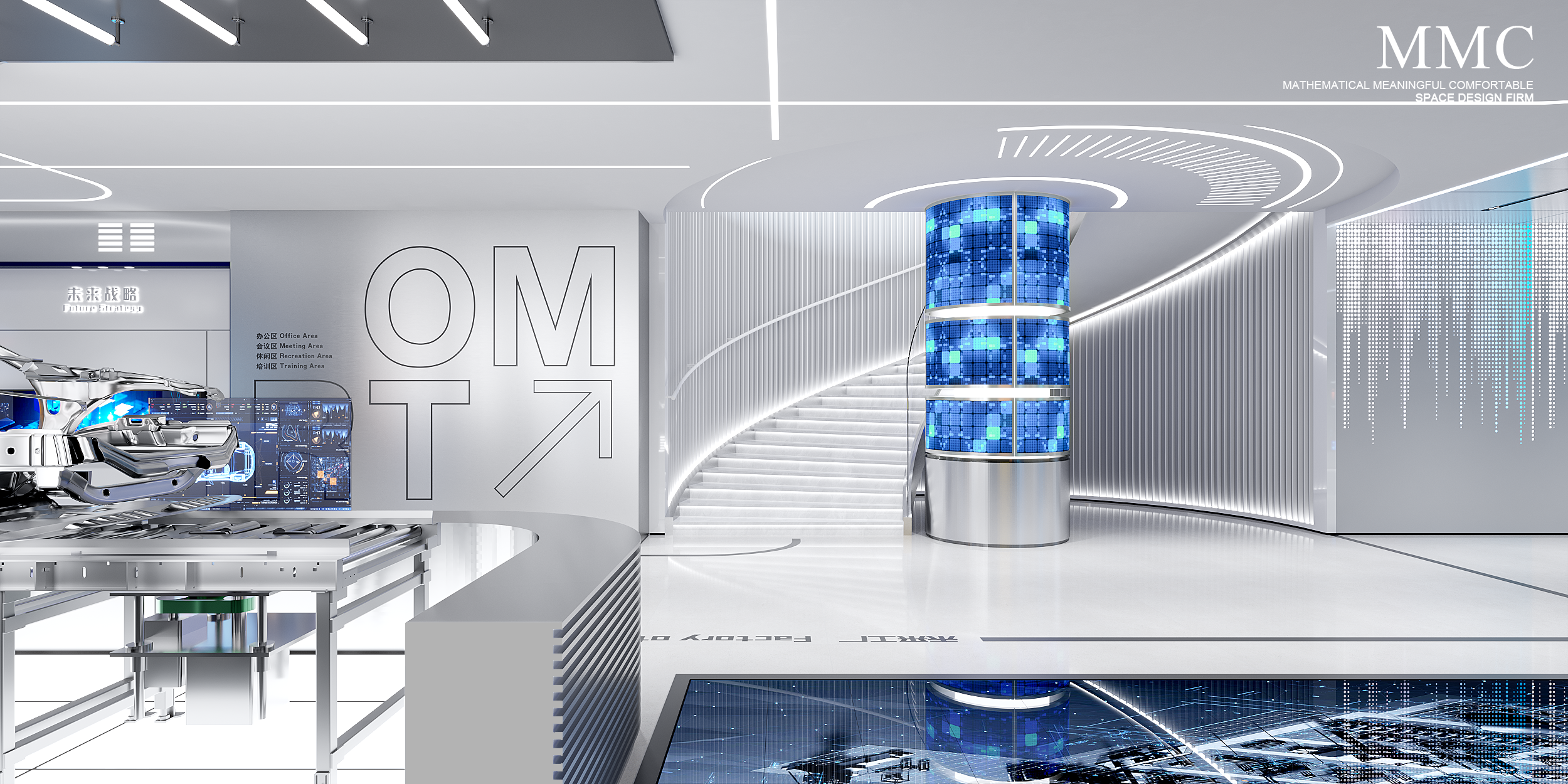宁波某工业互联网公司展厅设计
