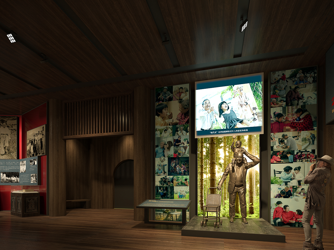 某双子塔展陈设计方案(图ZMzU2NTA3Mzky) - 建筑/空间 - 站酷设计师展览逻辑喵原创素材 - 站酷ZCOOL
