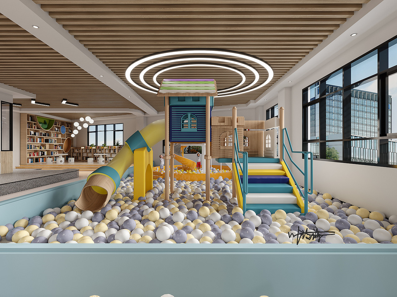 商业空间|亲子游泳俱乐部