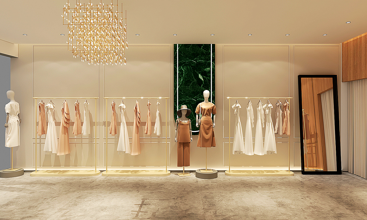 高端女装形象店设计