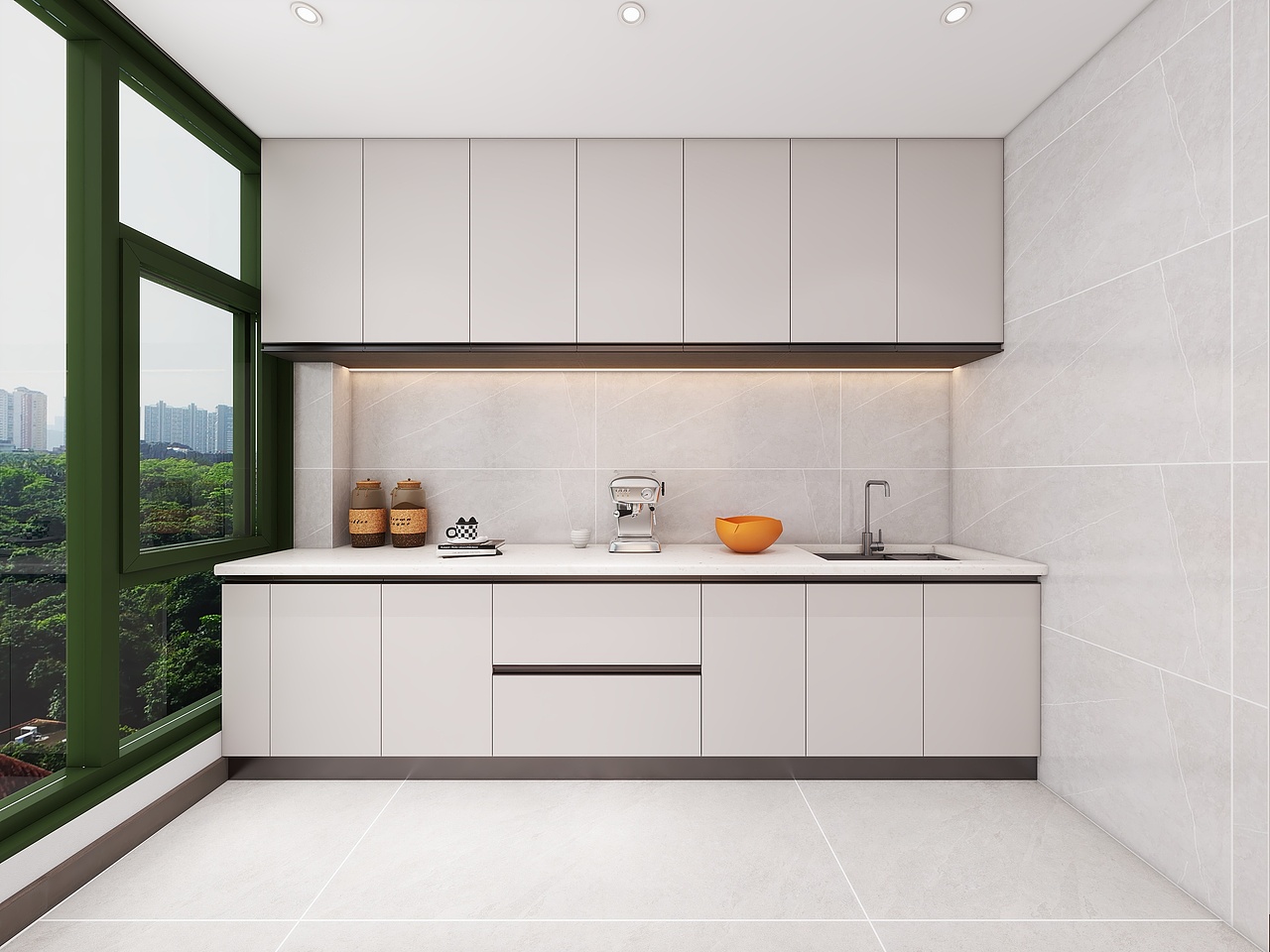 四川成都雅居乐花园(209平方现代简约四居室)