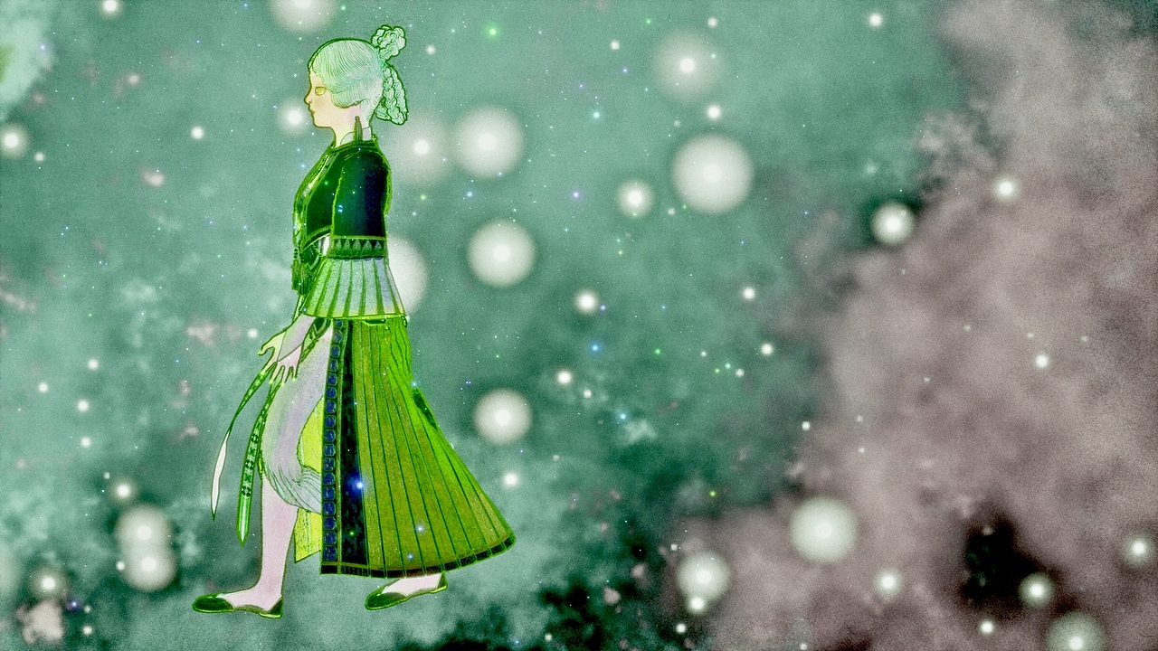 OC丹砂的梦幻套装设计《流光》"Luminous Flow"（图ZMzcwNDcyNDky） - 动画/影视 - 站酷设计师释开达原创素材 - 站酷ZCOOL