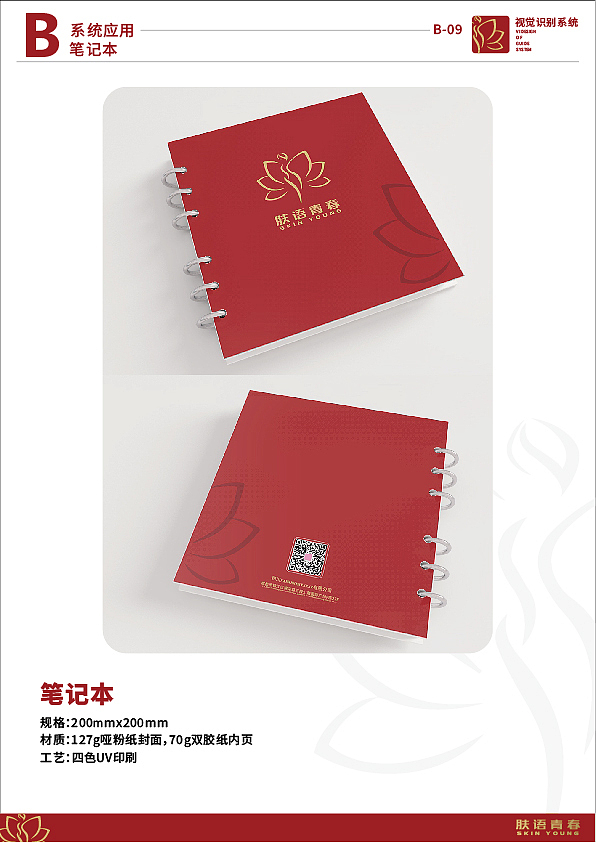 肤语青春VIS设计