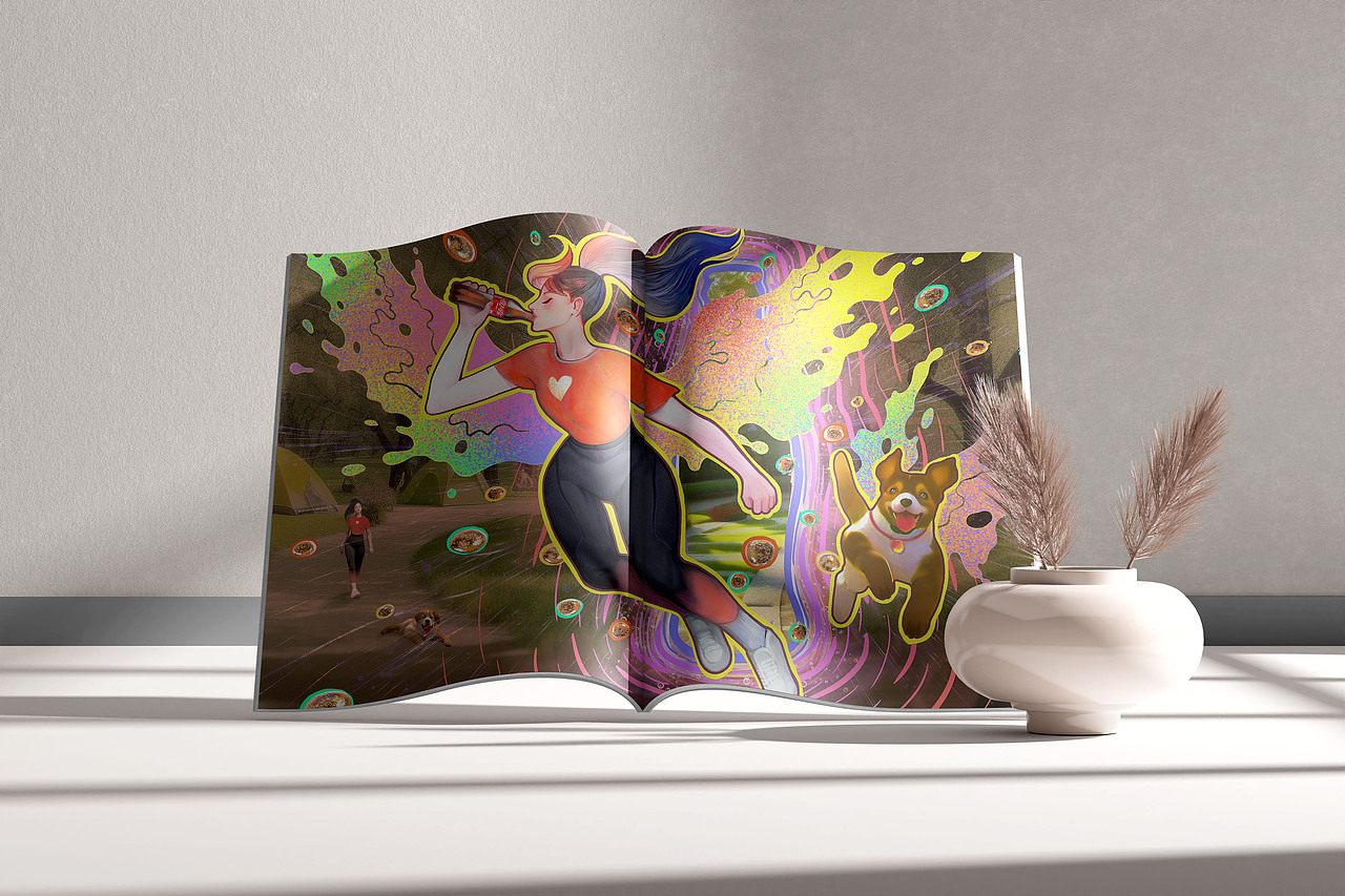 可口可乐创意海报（图ZMzQ5NDkyMDQ4） - 商业插画 - 站酷设计师EOWONG原创素材 - 站酷ZCOOL