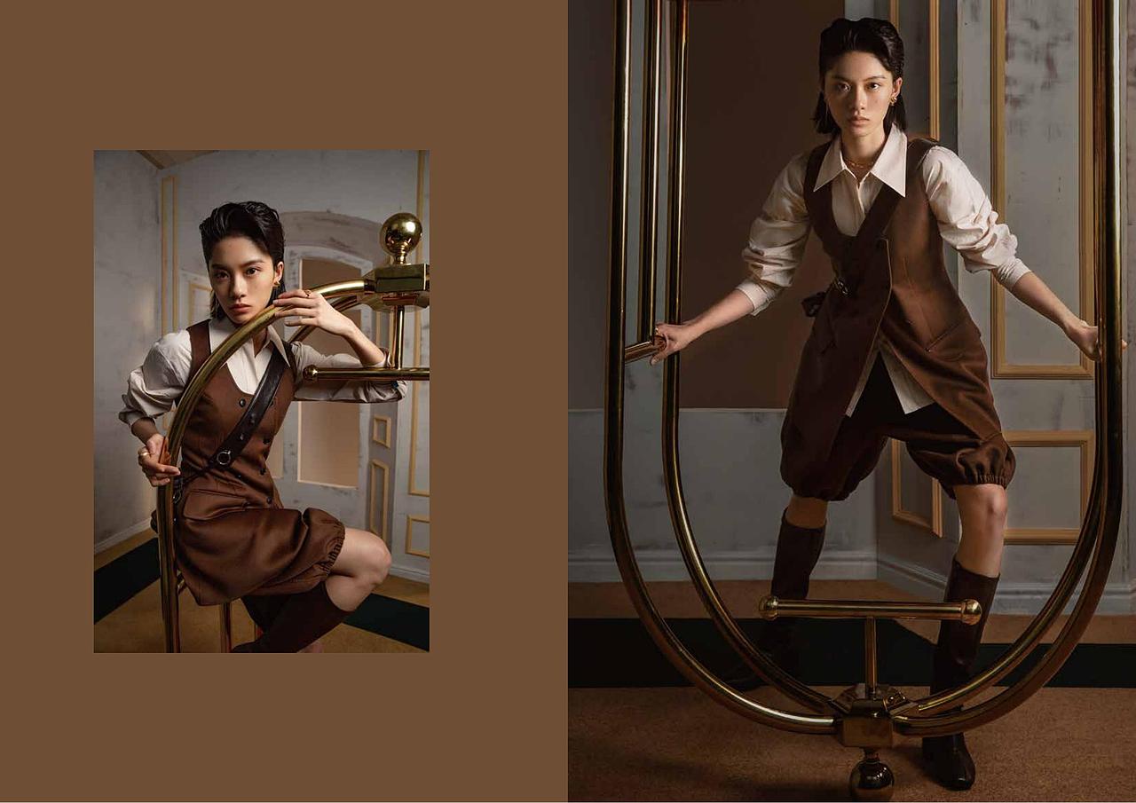 YIYI 2022 A/W Campaign（图ZMzEwNTcwNTcy） - 人像摄影 - 站酷设计师MEENLI原创素材 - 站酷ZCOOL