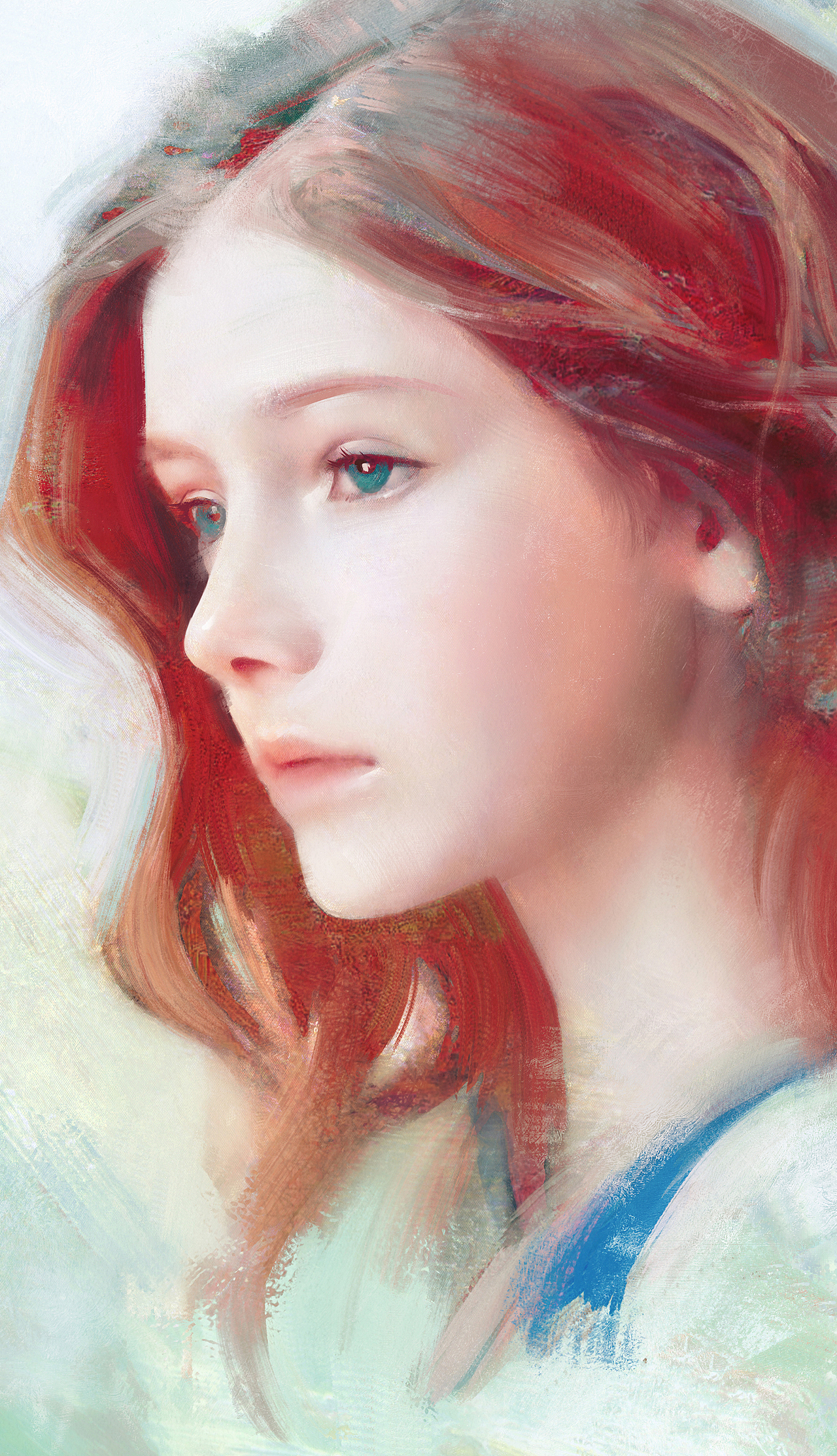 简单3步画出真实油画笔触厚度质感-附作品