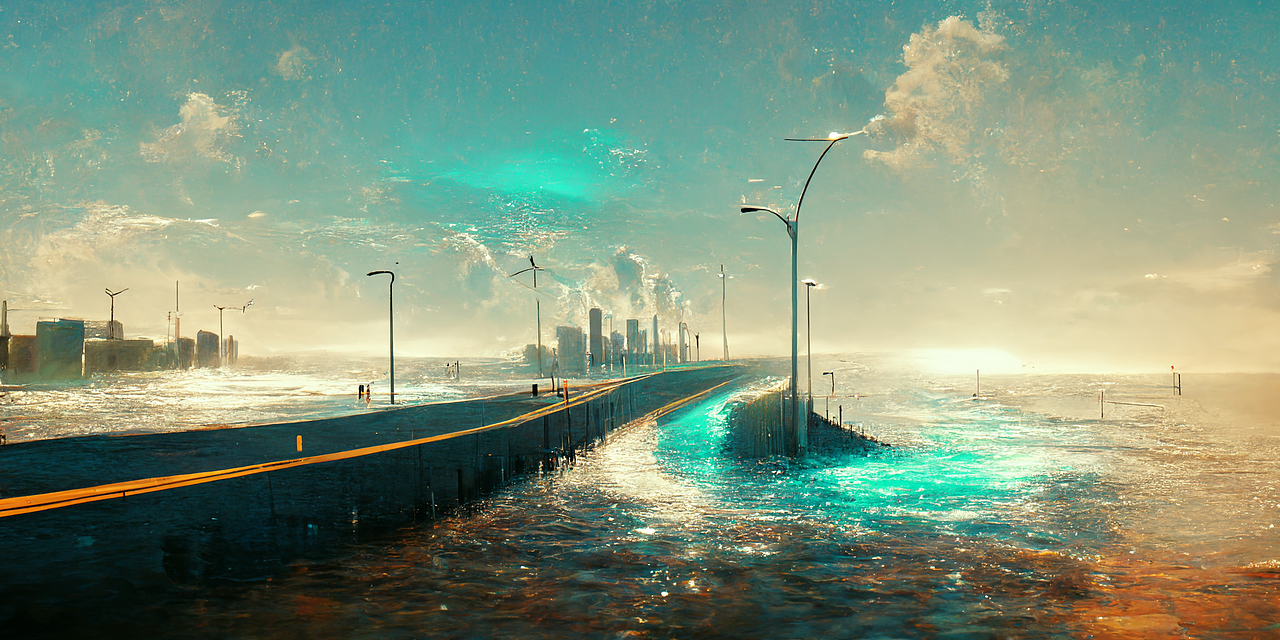 城市的十字路口